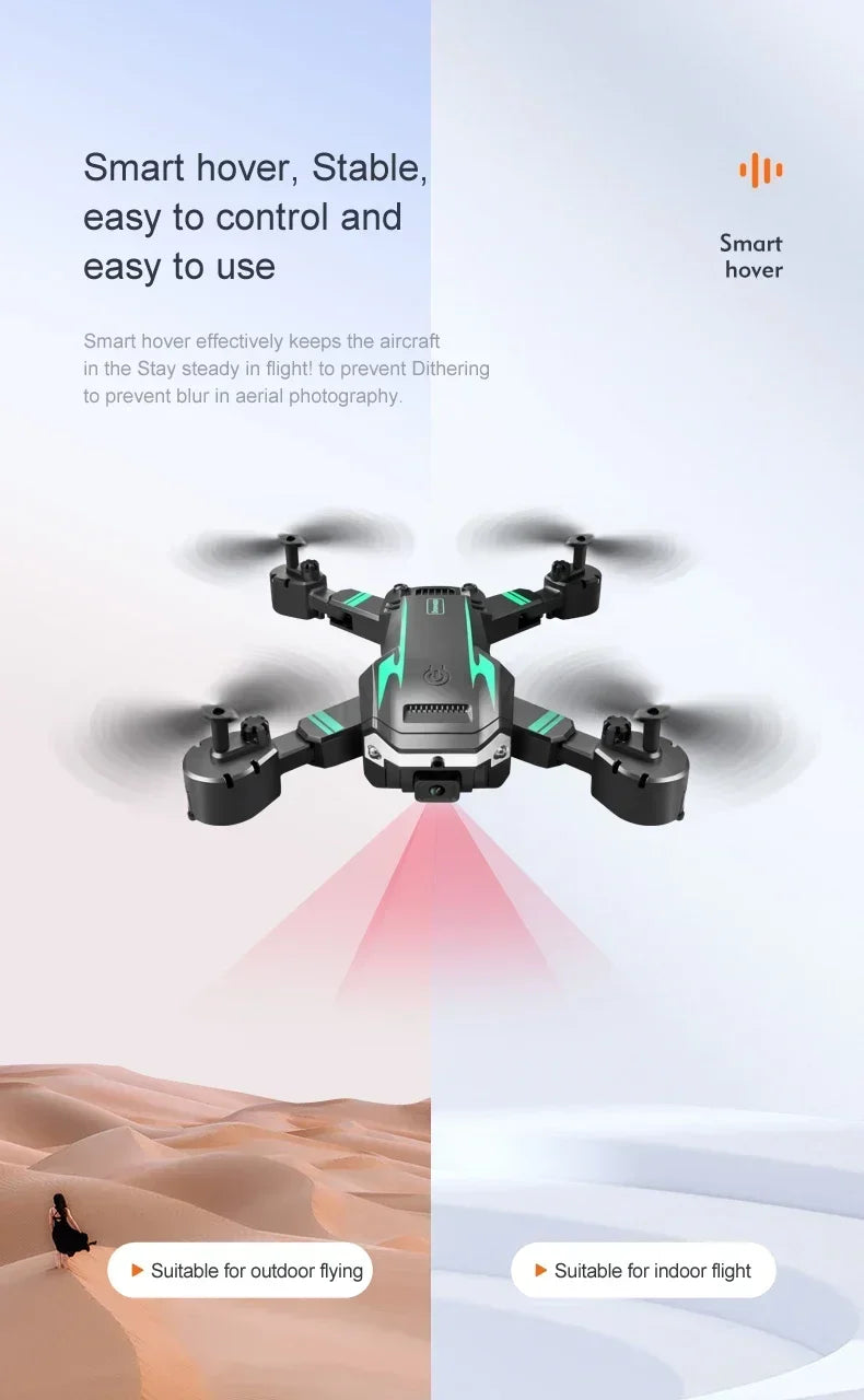 Mini G6 Pro Drone 8K 5G GPS Professional HD Aerial Photography QualCamera Omnidirectional Obstacle Avoidance Quadrotor Toy