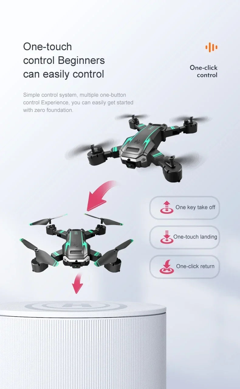 Mini G6 Pro Drone 8K 5G GPS Professional HD Aerial Photography QualCamera Omnidirectional Obstacle Avoidance Quadrotor Toy