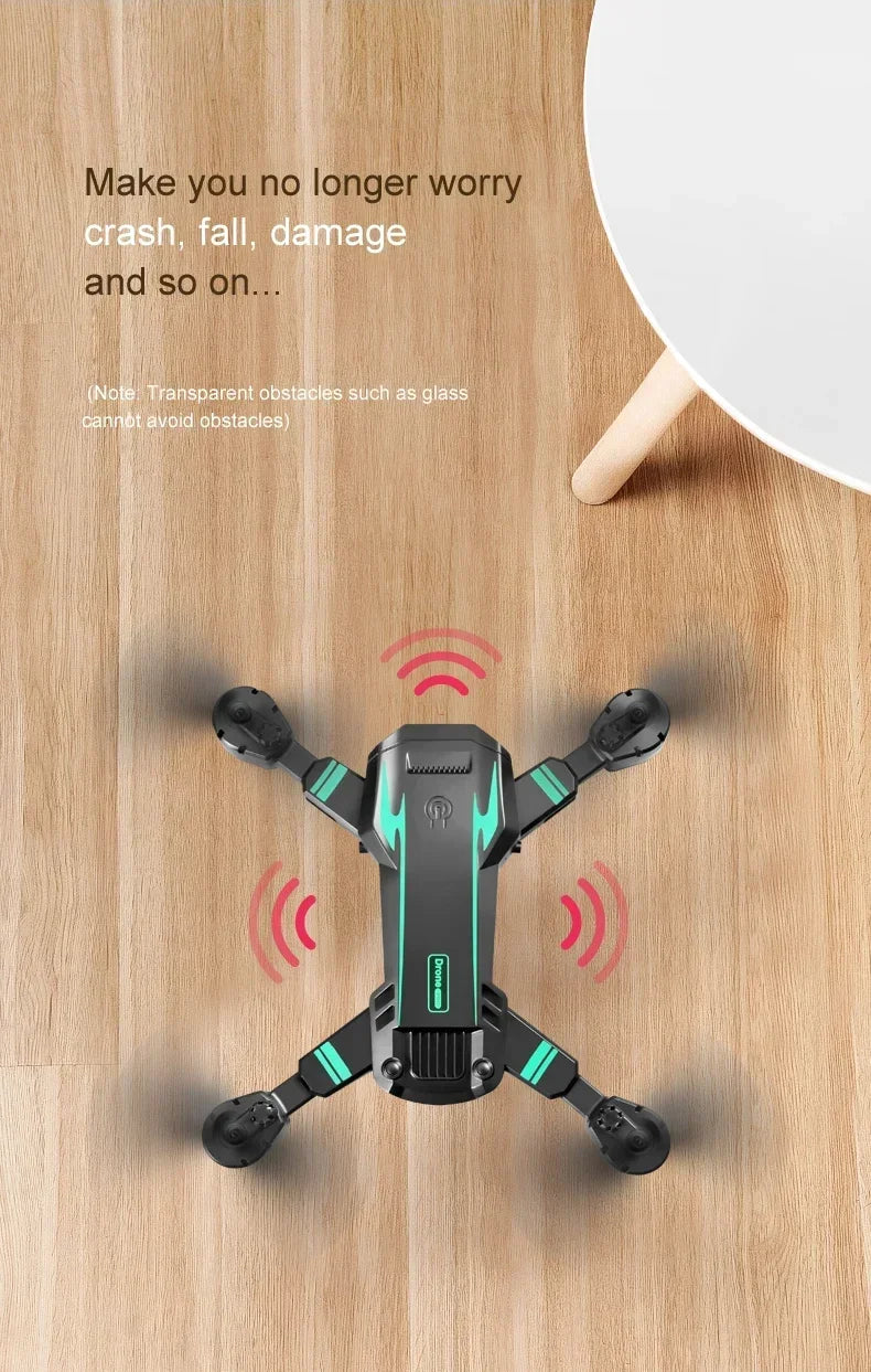 Mini G6 Pro Drone 8K 5G GPS Professional HD Aerial Photography QualCamera Omnidirectional Obstacle Avoidance Quadrotor Toy