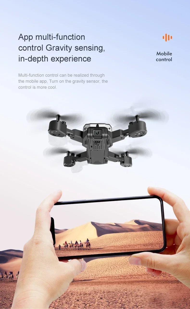 Mini G6 Pro Drone 8K 5G GPS Professional HD Aerial Photography QualCamera Omnidirectional Obstacle Avoidance Quadrotor Toy